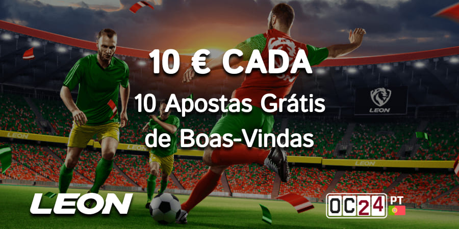 Pacote de boas-vindas na LeonBet para apostas desportivas